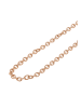 faina Women Chain Necklace in Rose Gold