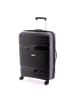 Gladiator 3800 4 Rollen Trolley 77 cm mit Dehnfalte in black