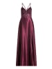 Vera Mont Abendkleid mit Stickerei in Prune Wine