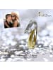 GoldDream 333 Gelbgold, 333 Weißgold - 8 Karat Damen Ringe Bicolor Fingerring  60 (19,1)