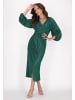 faina Damen Kleid in Dunkelgrün