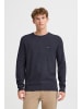 FQ1924 Strickpullover FQGRANBY STRUCTURE CREW NECK in Blau