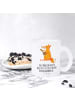 Mr. & Mrs. Panda Trinkbecher Fuchs Gitarre mit Spruch in Transparent