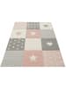 the carpet Kinderteppich Pastel Kids A in Rosa