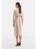 Seidensticker Kleid Regular in Beige