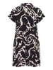KAFFE curve Kleid KCmaren Regular fit in Black/Nature Organic Lines