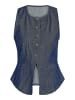Noisy may Weste in Dark Blue Denim1