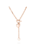 FYNCH-HATTON Halskette Heart x Cabochon in roségold