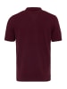 Felix Hardy Polo Shirt Kurzarm in Schwarz-Bordeaux