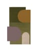 KADIMA DESIGN HALLEIN Wohnzimmerteppich 120x180 Grün Wolle Kurzflor getuftet in Grün