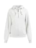 DreiMaster Vintage Damen Kapuzenpullover in Wollweiss Melange