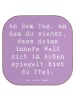 Mr. & Mrs. Panda Untersetzer Spruch Selbstreflexion Freiheit mit... in Lavendeltraum