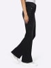 Heine Bootcut-Jeans in black denim
