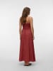 Vero Moda Gesmoktes Kleid in Marsala