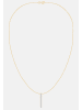 Ethische Diamanten Halskette aus 375 Gelbgold mit Lab Grown Diamant