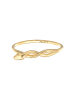 Elli Ring 375 Gelbgold Schlange in Gold