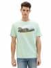 Tom Tailor Print T-Shirt für Herren in uni