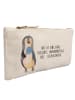 Mr. & Mrs. Panda Pouch Pinguin Lolli mit Spruch in Weiß