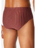 Schiesser Mini Slip / Unterhose 95/5 Essentials - Cotton in Schwarz / rot