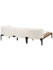 Beliani 3-tlg Lounge Set BRACCIANO in Beige/Schwarz/Braun