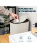 eluno ovaler Kosmetikeimer mit Softtouch-Oberfläche, 6 Liter