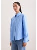 Seidensticker Hemdbluse Regular in Mittelblau