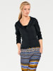 Heine Feinstrickjacke in schwarz