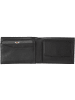 VLD VOi Leather Design Soft Theo Geldbörse Leder 10 cm schwarz
