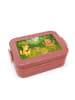 Mr. & Mrs. Panda Lunchbox Waldtiere Aloha Design ohne Spruch in Rot Pastell