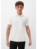 s.Oliver Polo-Shirt kurzarm in Weiß