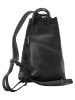 Samantha Look Rucksack echt Leder in schwarz