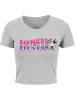 Merchcode T-Shirt "Mickey Fitness Tee" in Grau
