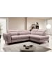 MF Design Nobel Recamiere Rechts in Rosa -  (L) 265 x (B) 265 x (H) 100 cm