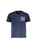 Plein Sport Blaues Baumwoll-T-Shirt