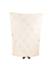 Beliani Kuscheldecke GAIDAR in Beige/Bunt - (W) 130 x (L) 170 cm