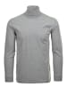 Ragman Turtle neck long sleeve in Grau gestreift