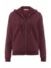 Hessnatur Sweatjacke in weinrot