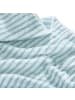 Erwin Müller Jacquard Duschtuch Konstanz in bleu