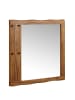 KADIMA DESIGN Wandspiegel Massivholz 80x80x3 cm Design Flurspiegel