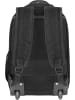 normani Rucksack mit Trolleyfunktion 30 Liter Yori in Schwarz mit Reflektoren