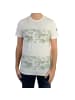 Le Temps des Cerises T-Shirt „Le Temps Des Cerise“ von Cipriano in Light Camo Weiß