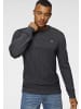 Bruno Banani Strickpullover in anthrazit-meliert