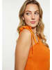 faina Damen Top in Orange
