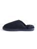 Aus Wooli Slipper Manly in Navy