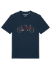 wat? Apparel T-Shirt Tandem in Dunkelblau