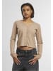 Urban Classics Cardigan in beigemelange