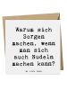Mr. & Mrs. Panda Klappkarte Spruch Gelassenheit in Krisen mit Sp... in Weiß