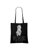 Mr. & Mrs. Panda Tote Bag Fußball Bayern mit Spruch in Schwarz