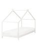 Beliani Kinderbett ORLU in Weiß - (W) 94 x (H) 146 x (L) 207 cm