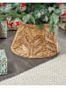 Beliani Weihnachtsbaumkragen FLATEYRI in Naturfarben/Beige - (W) 45 x (H) 27 x (L) 45 cm
